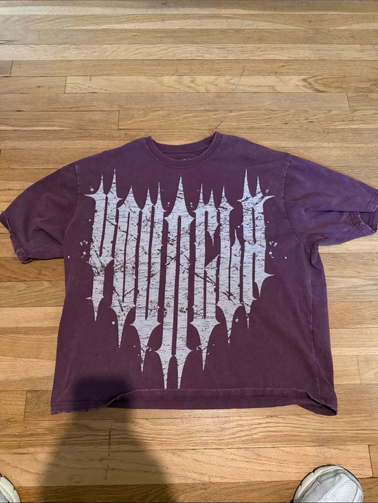 YoungLA Other - YoungLA Burgundy Wash revenge Tee M